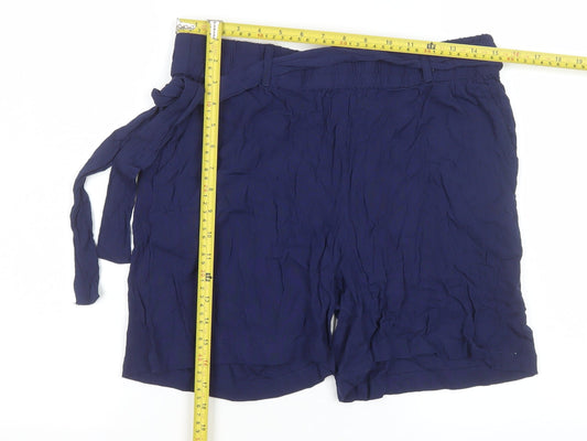 Womens UK Size L Natura Regular Fit Paperbag Shorts