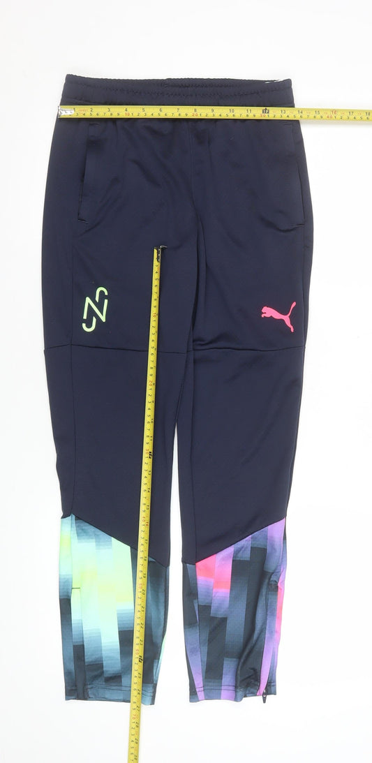 Teenss UK Size 14 PUMA Regular Fit Jogger Multicoloured Trousers