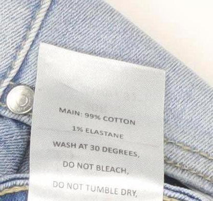 Mens UK Size 30 boohooMAN Slim Fit Skinny Blue Jeans
