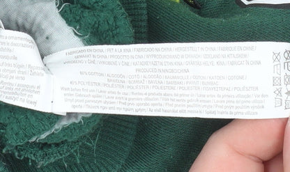 Boys UK Size 3-4 Years Primark Green Pullover Hoodie