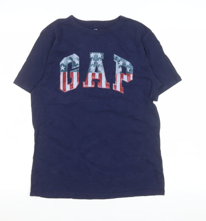 Boys UK Size XL Gap Blue Basic T-Shirt