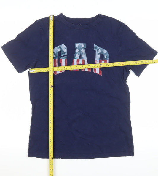 Boys UK Size XL Gap Blue Basic T-Shirt