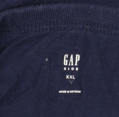 Boys UK Size XL Gap Blue Basic T-Shirt