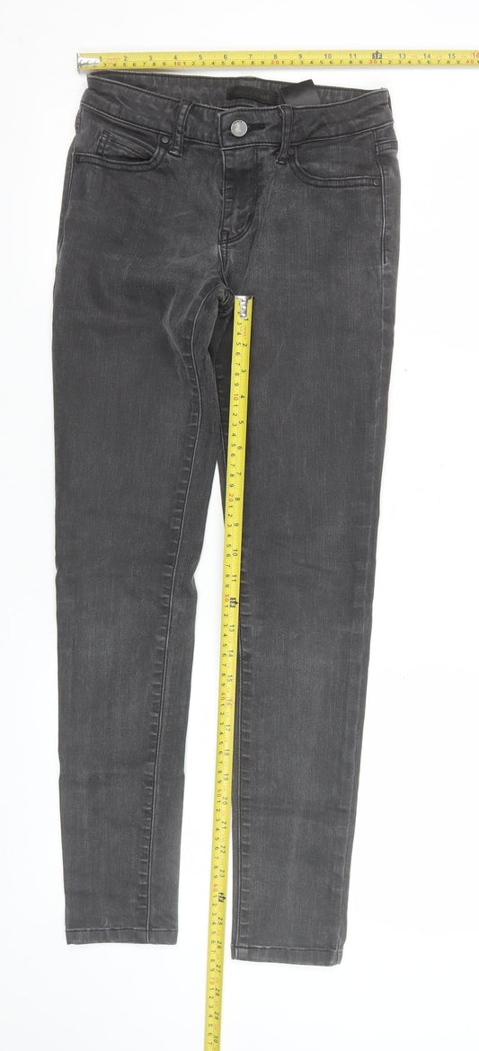 Womens UK Size 22 Uniqlo Slim Fit Skinny Grey Jeans