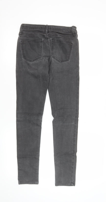 Womens UK Size 22 Uniqlo Slim Fit Skinny Grey Jeans