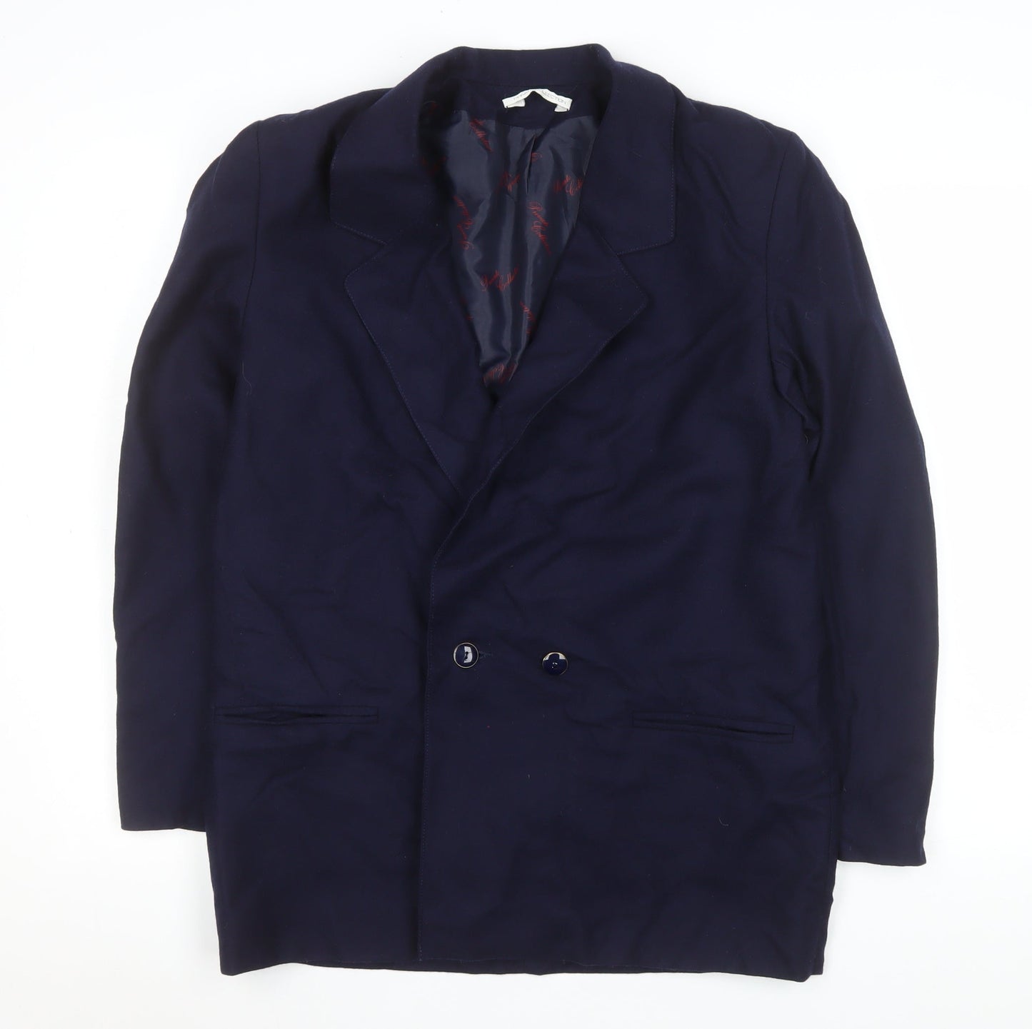Womens UK Size 12 Private Collection Regular Blue Blazer