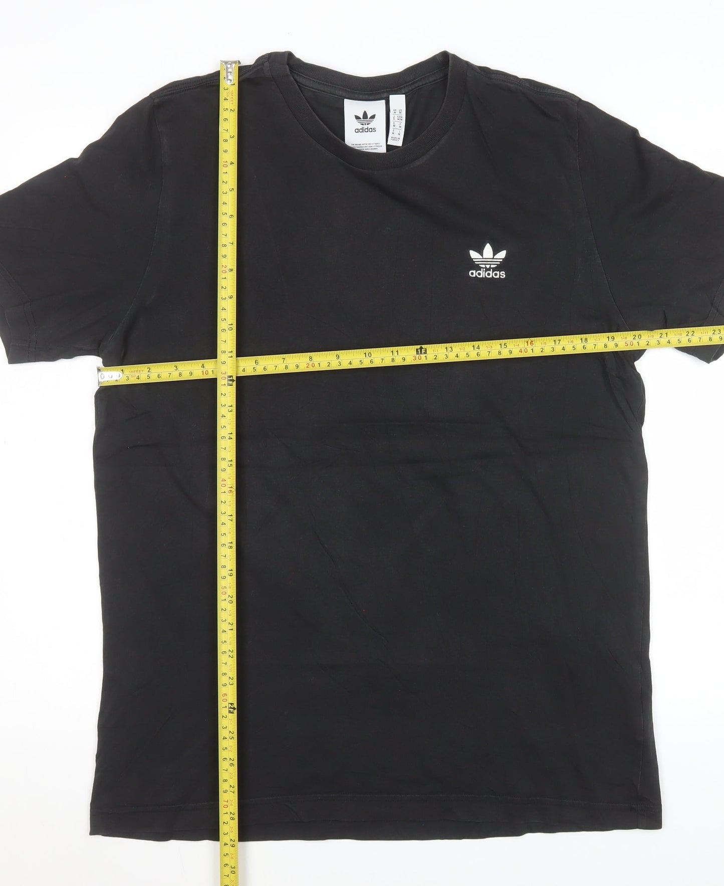 Mens UK Size M adidas Black  T-Shirt