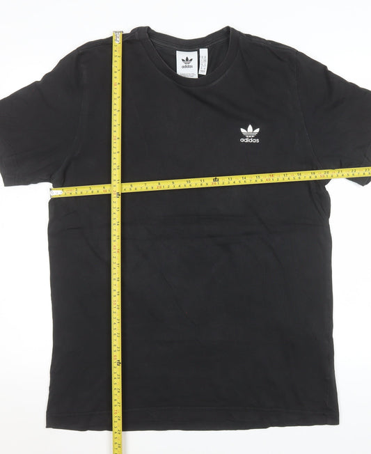 Mens UK Size M adidas Black  T-Shirt