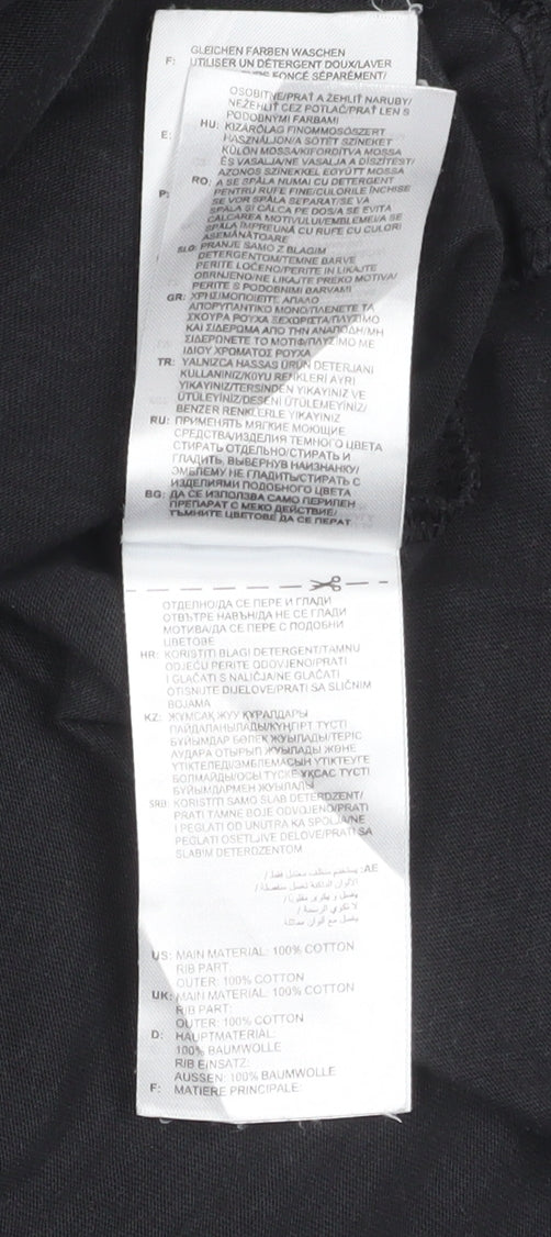 Mens UK Size M adidas Black  T-Shirt