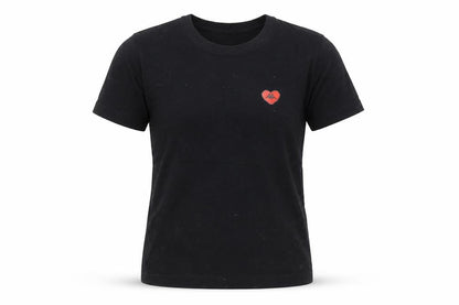 Womens UK Size XS Kappa Black Basic T-Shirt