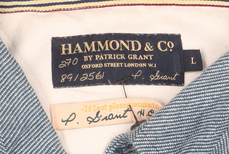Mens UK Size L Hammond & Co 100% Cotton Polo Shirt