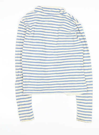 Womens UK Size S Maison Scotch Blue Basic Jacket