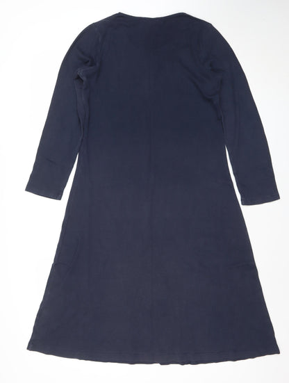 Womens UK Size XS Lands' End Shift Dress