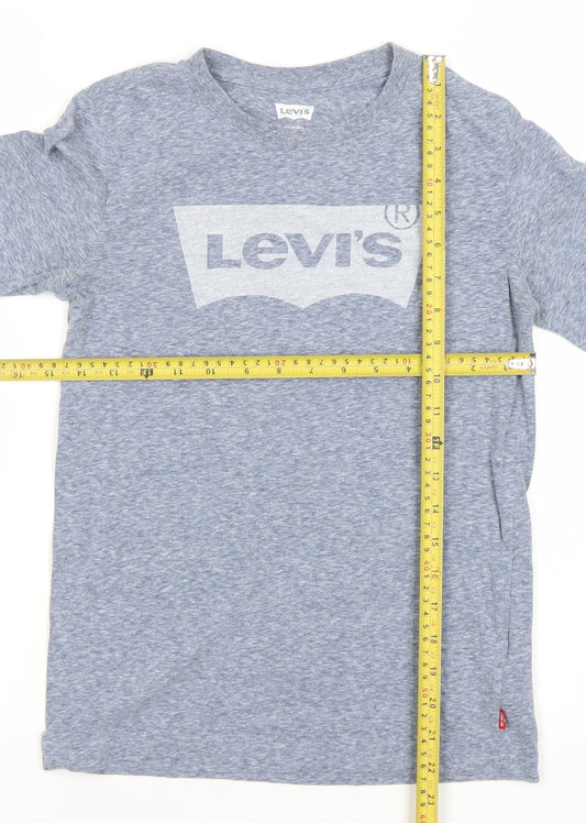 Boys UK Size 12 Years Levi's Blue Basic T-Shirt