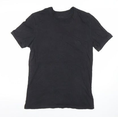 Mens UK Size S HUGO BOSS Black  T-Shirt