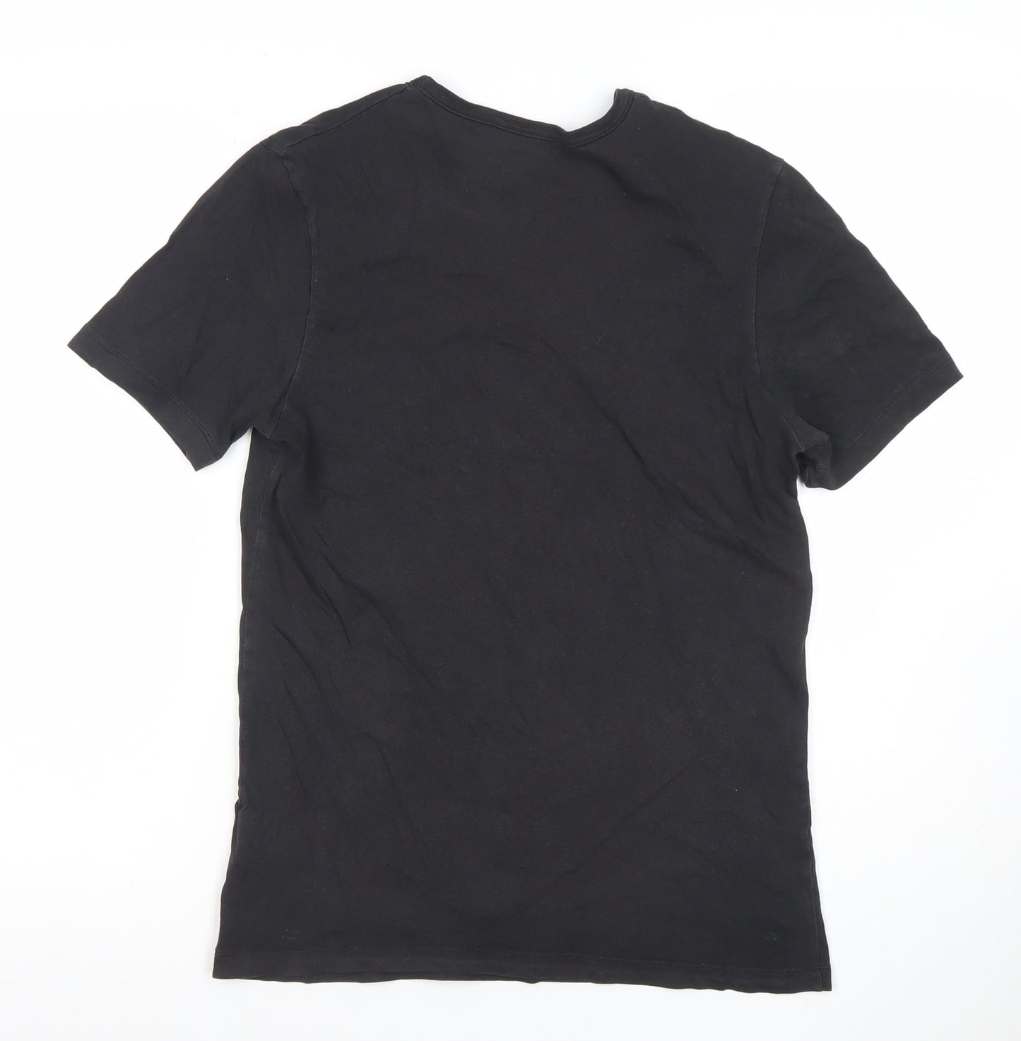 Mens UK Size S HUGO BOSS Black  T-Shirt