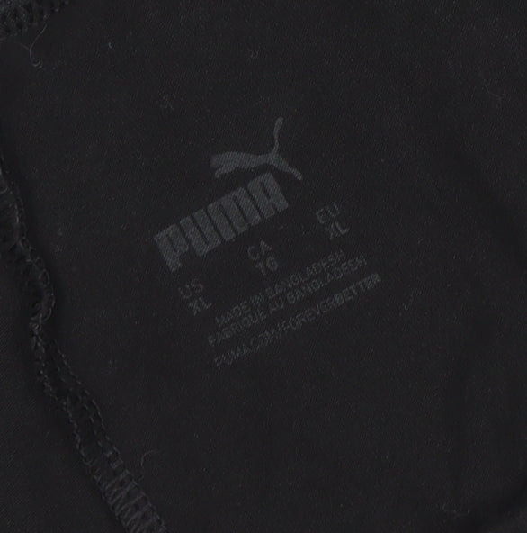 Womens UK Size XL PUMA Slim Fit Leggings Black Leggings