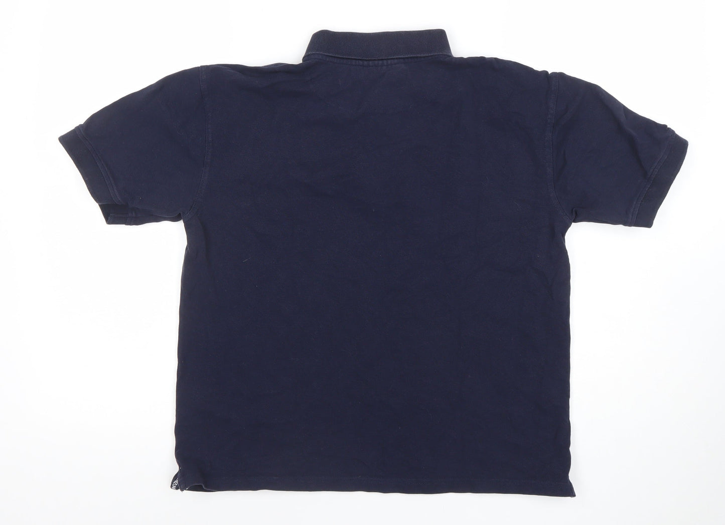 Boys UK Size 12 Years Mizuno Blue Basic Polo