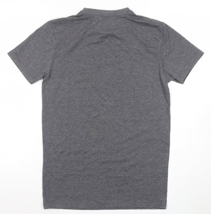 Mens UK Size XS Dunnes Stores Grey  T-Shirt