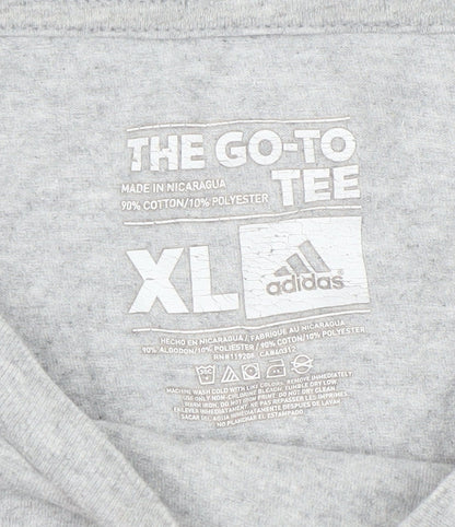 Mens UK Size XL adidas Grey  T-Shirt