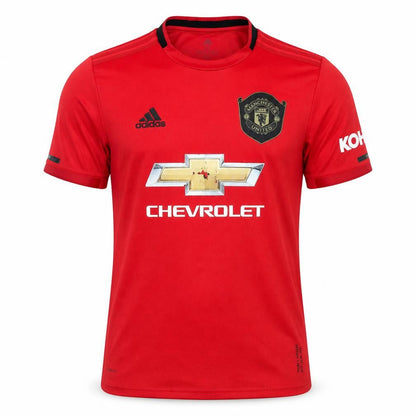 Front view of Adidas Men’s Red Manchester United Football Jersey M