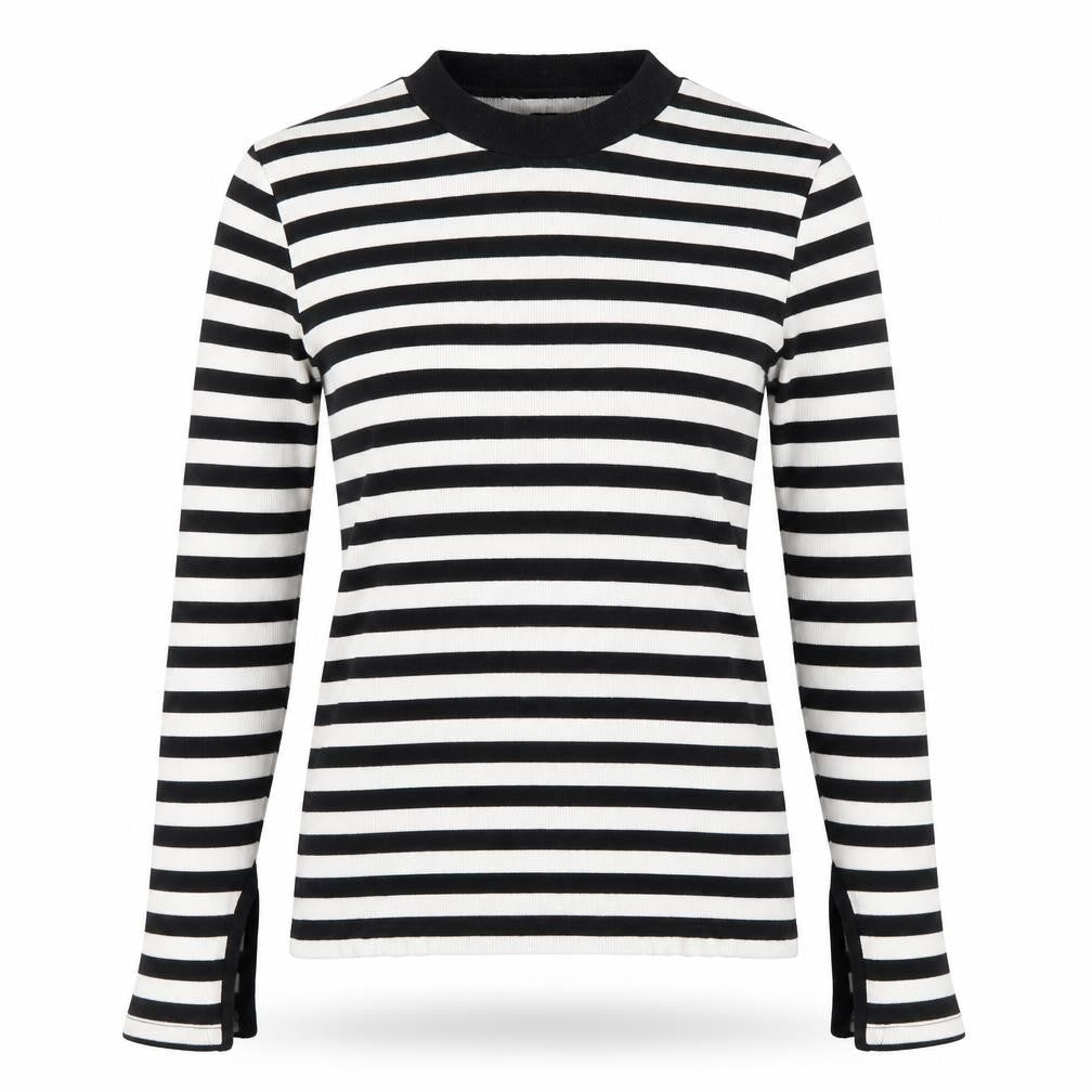 Womens UK Size S MOUSSY Black Basic T-Shirt