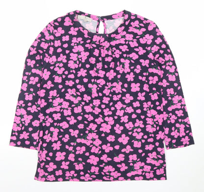 Womens UK Size S Hobbs Multicoloured Tunic Blouse