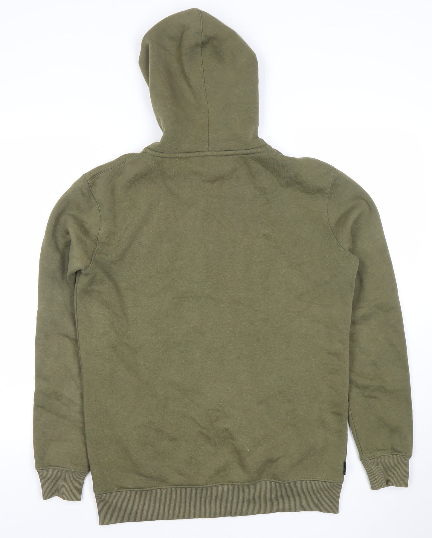 Mens UK Size S Gym King Green Full Zip Hoodie