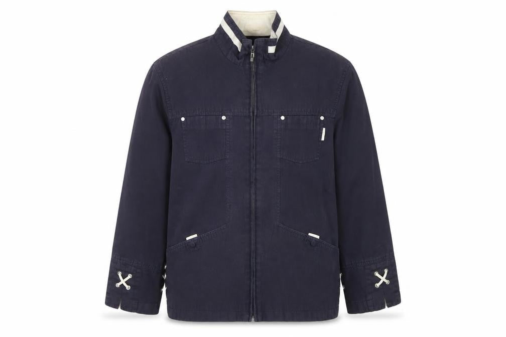 Mens UK Size L Steilmann Blue Basic Jacket