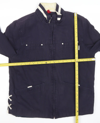 Mens UK Size L Steilmann Blue Basic Jacket