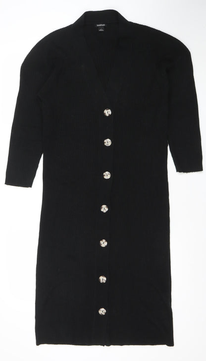 Womens UK Size S Boohoo Shirt Dress