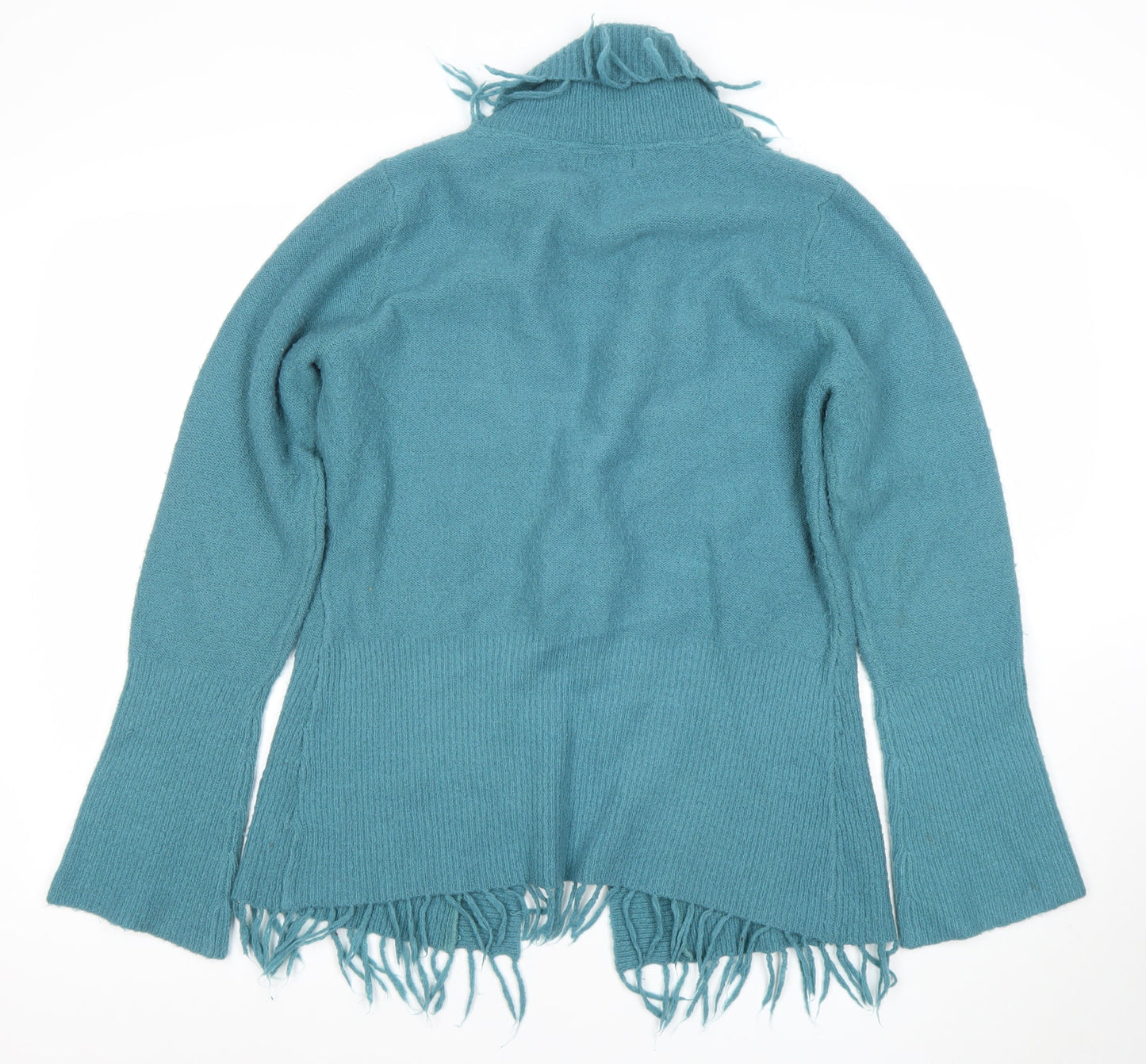 Womens UK Size 14 Soan Blue Cardigan Jumper