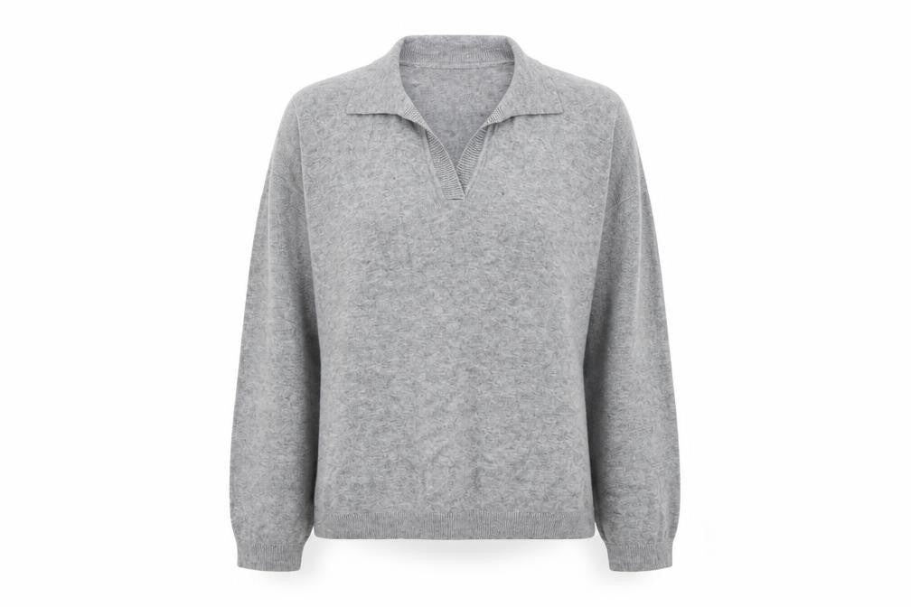 Womens UK Size M OBJECT Grey Pullover Jumper