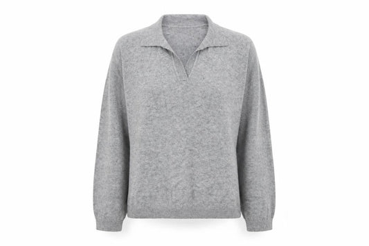 Womens UK Size M OBJECT Grey Pullover Jumper