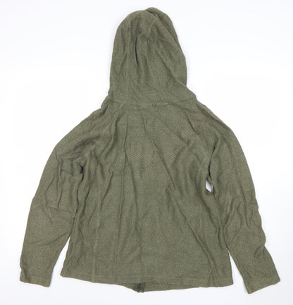 Womens UK Size 12 Mountain Warehouse Green Full Zip Hoodie