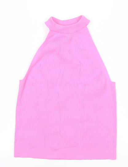 Womens UK Size 16 River Island Pink Camisole Tank