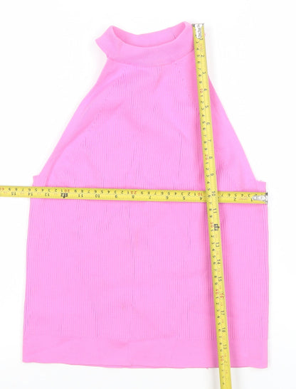 Womens UK Size 16 River Island Pink Camisole Tank