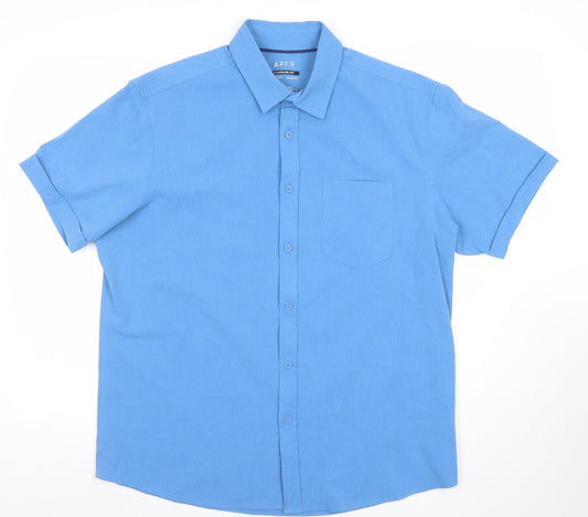 Mens UK Size L APT.9 Polyester Blend Polo Shirt