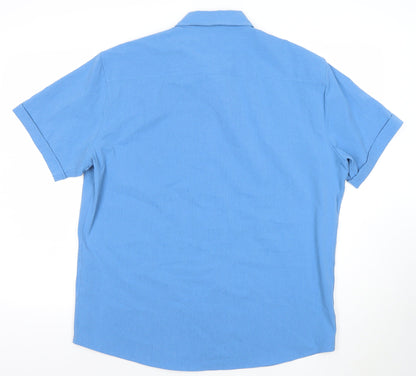 Mens UK Size L APT.9 Polyester Blend Polo Shirt