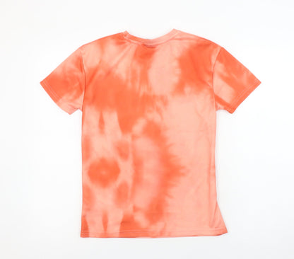 Boys UK Size 9-10 Years Primark Orange Basic T-Shirt