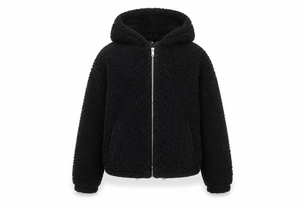 Womens UK Size 8 New Look Black Puffer Jacket