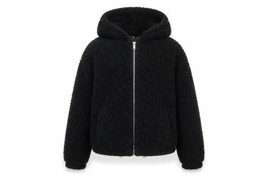 Womens UK Size 8 New Look Black Puffer Jacket