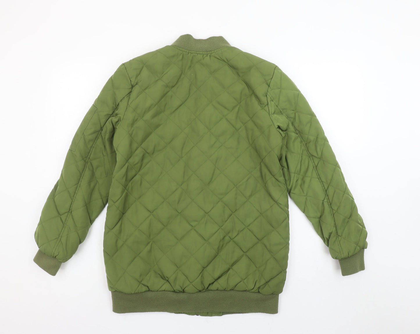 Mens UK Size S 1 Madison Expedition Green Bomber Jacket