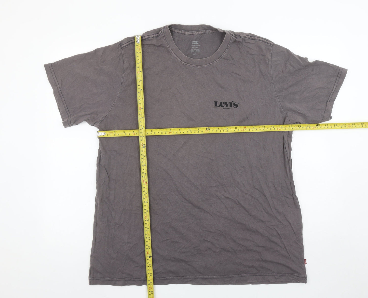 Mens UK Size L Levi's Grey  T-Shirt