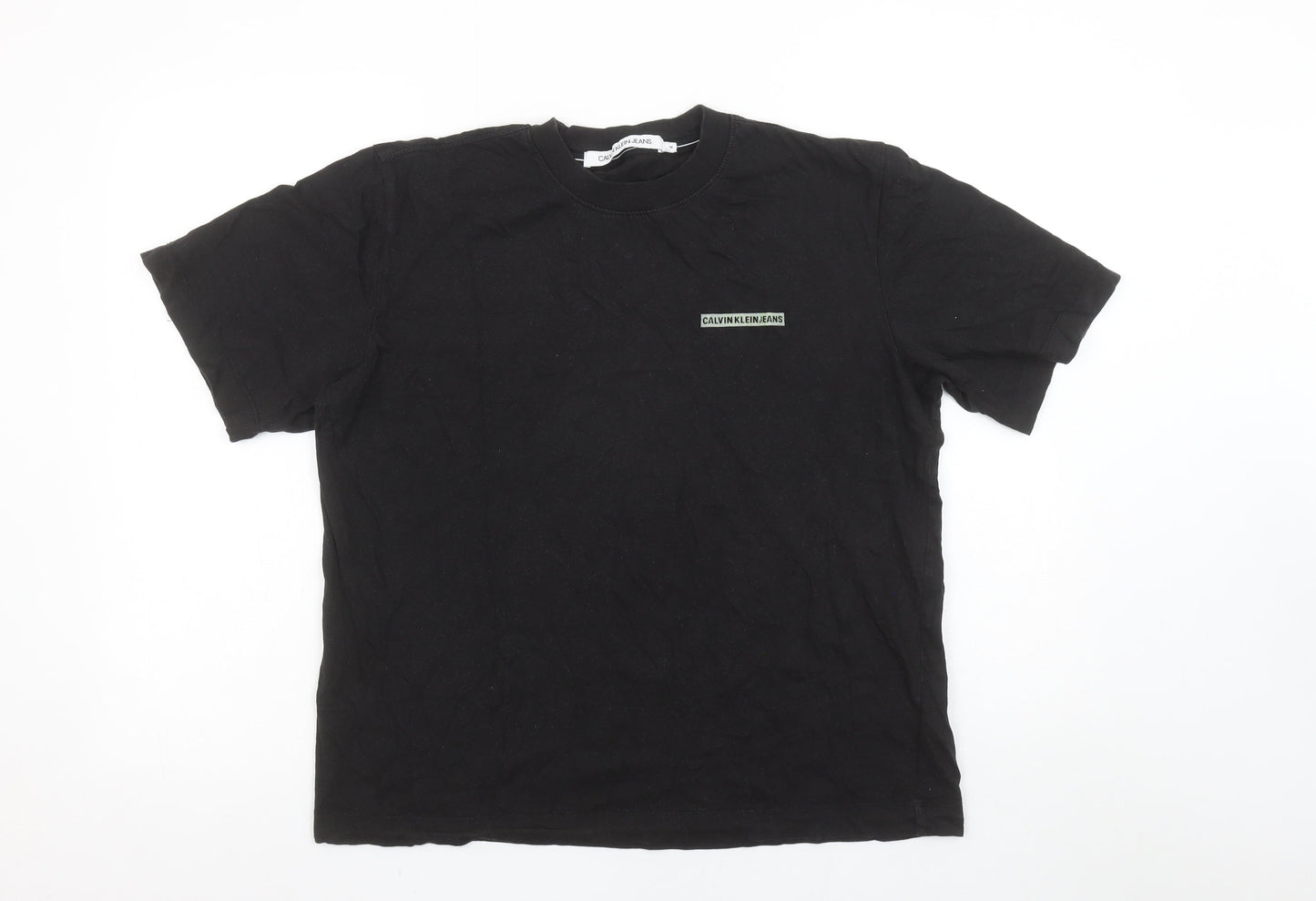 Mens UK Size M Calvin Klein Jeans Black  T-Shirt