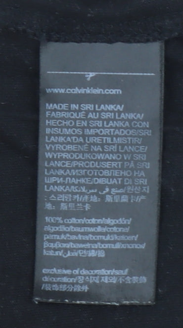 Mens UK Size M Calvin Klein Jeans Black  T-Shirt