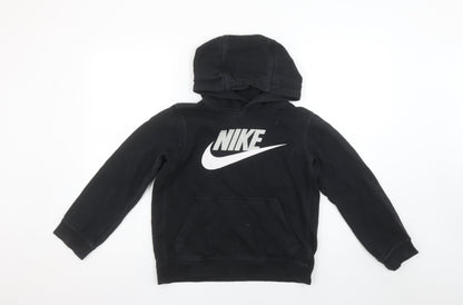 Boys UK Size M Nike Black Pullover Hoodie