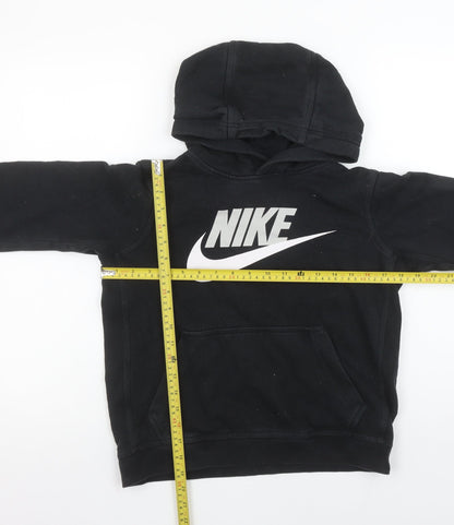 Boys UK Size M Nike Black Pullover Hoodie