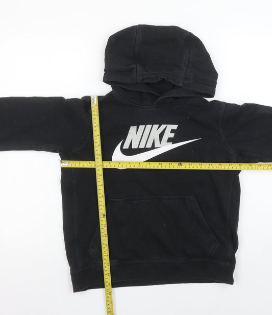 Boys UK Size M Nike Black Pullover Hoodie