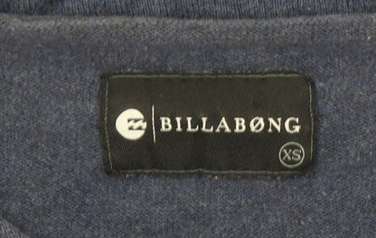 Mens UK Size XS Billabong Blue Pullover Jumper
